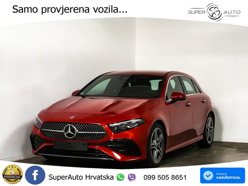 Mercedes-Benz A 220d 8G-DCT AMG LED+GR SJED+ACC