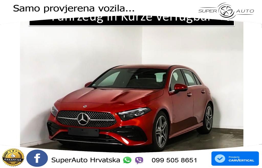 Mercedes-Benz A 220d 8G-DCT AMG LED+GR SJED+ACC