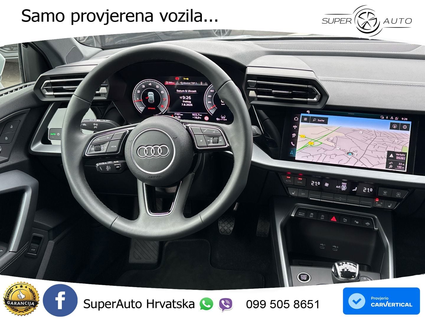 Audi A3 allstreet 35 TFSI (150 KS) LED+GR SJED+ACC