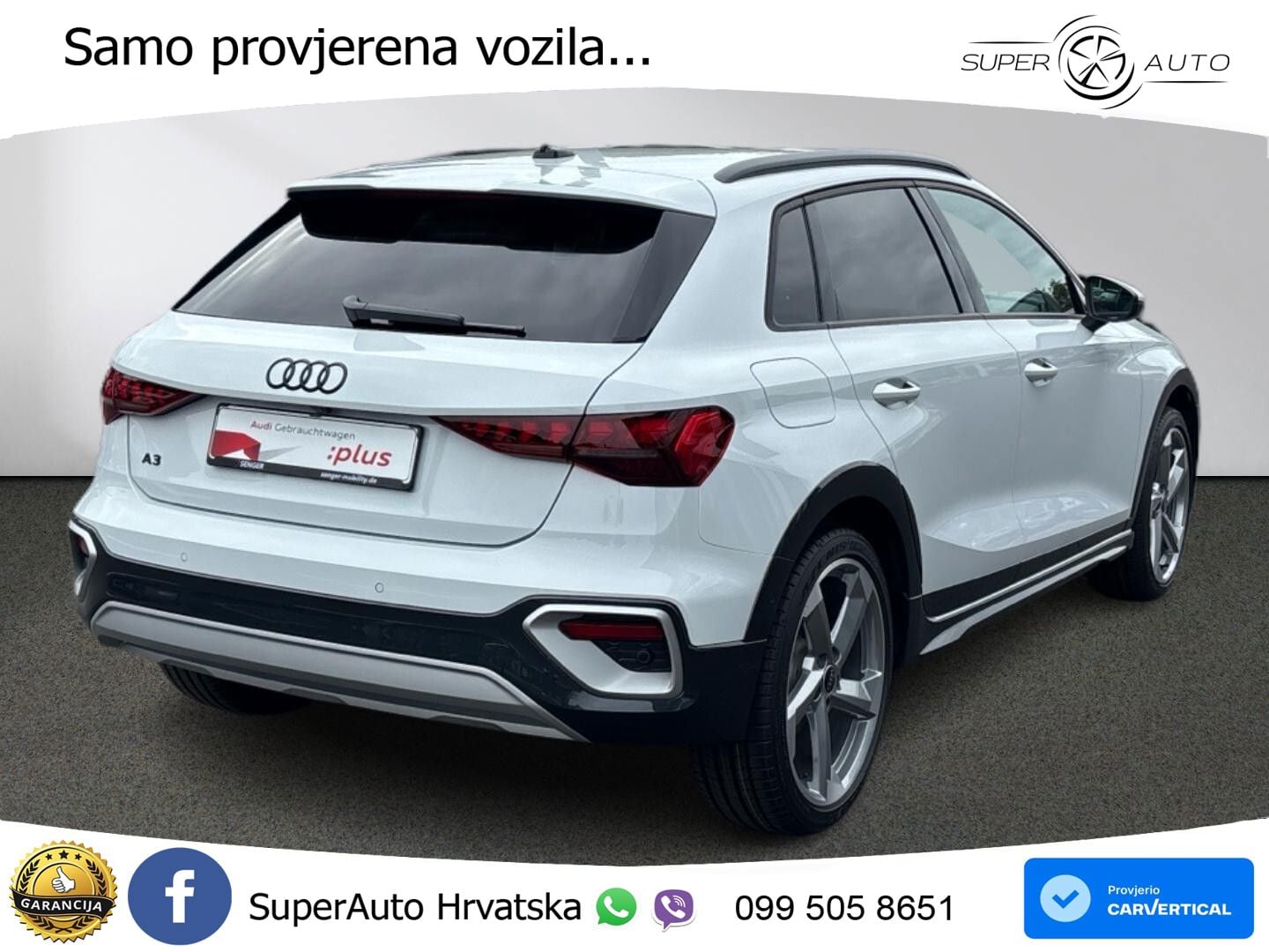 Audi A3 allstreet 35 TFSI (150 KS) LED+GR SJED+ACC