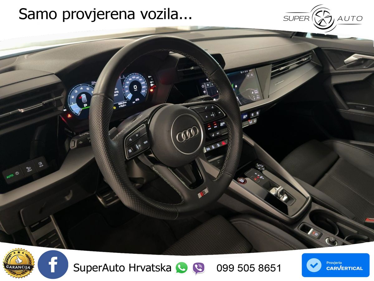 Audi S3 2.0 TFSI (310 KS) quattro S tronic LED+GR SJED+ACC