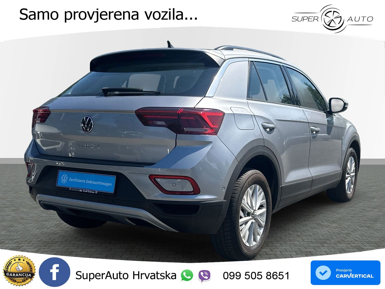 Volkswagen T-Roc I 1.5 TSI (150 KS) DSG LED+GR SJED+ACC