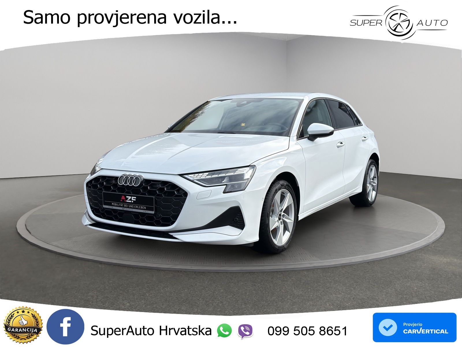 Audi A3 Sportback 30 TFSI (116 KS) advanced