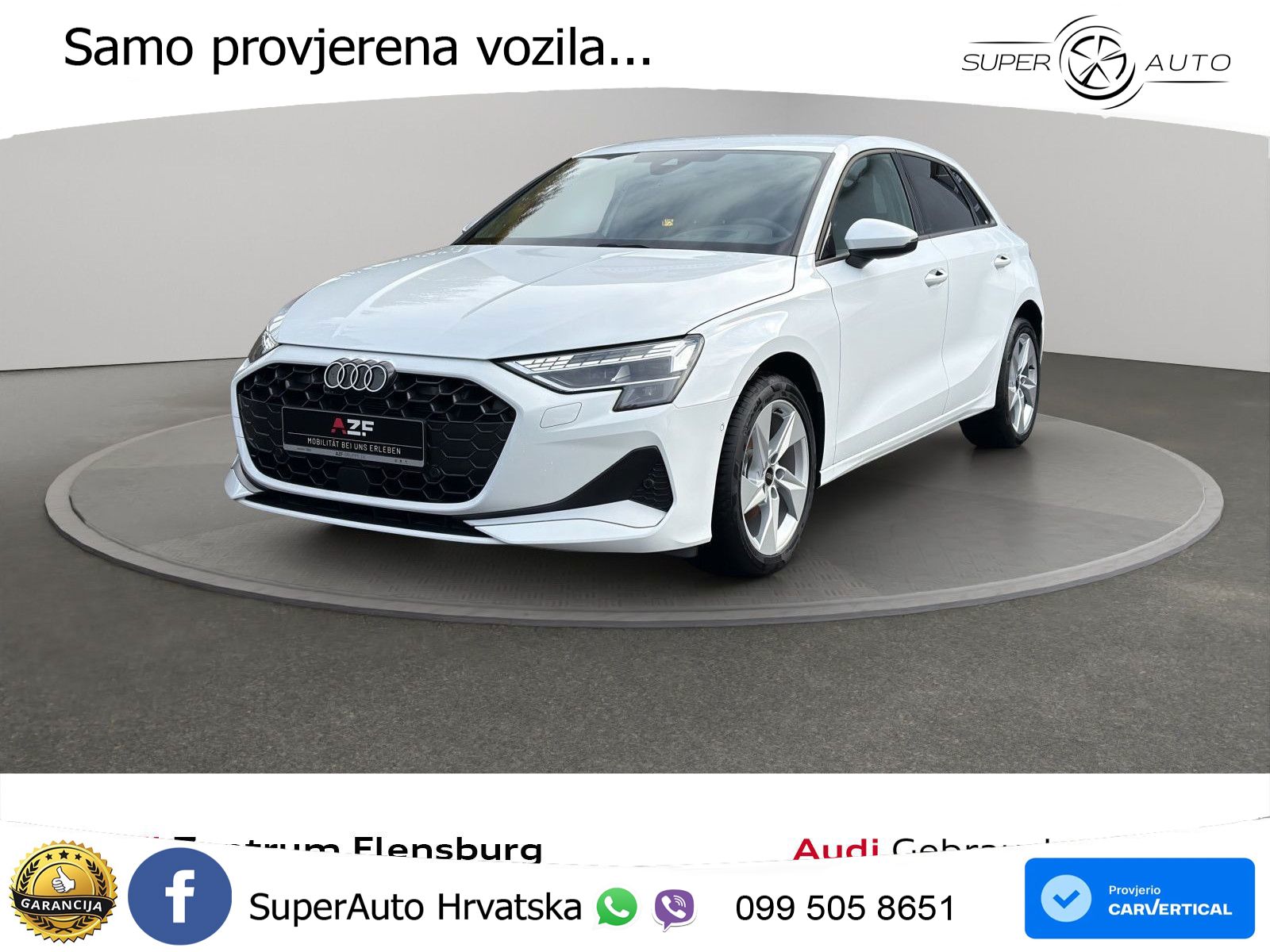 Audi A3 Sportback 30 TFSI (116 KS) advanced
