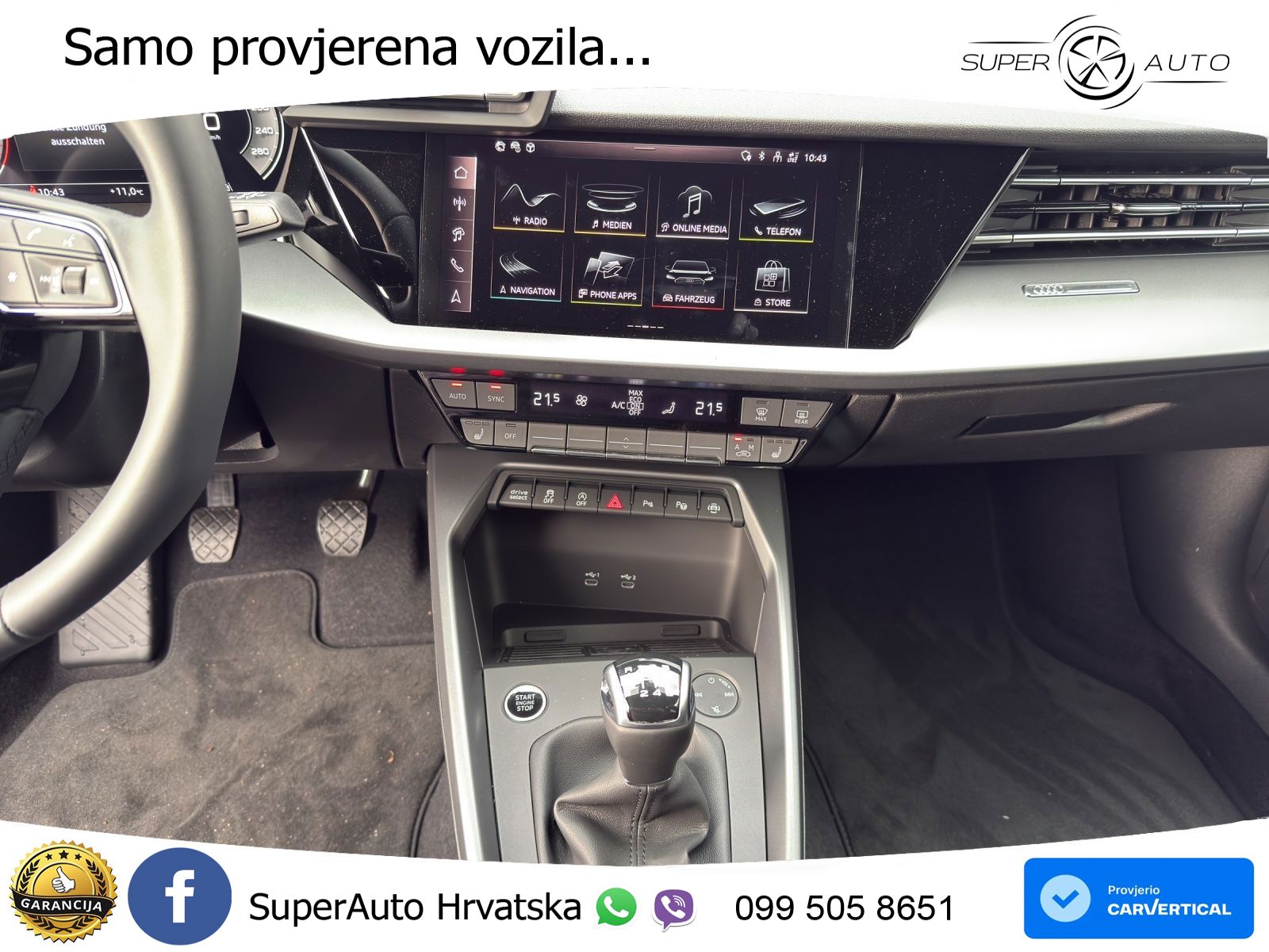 Audi A3 Sportback 30 TFSI (116 KS) advanced