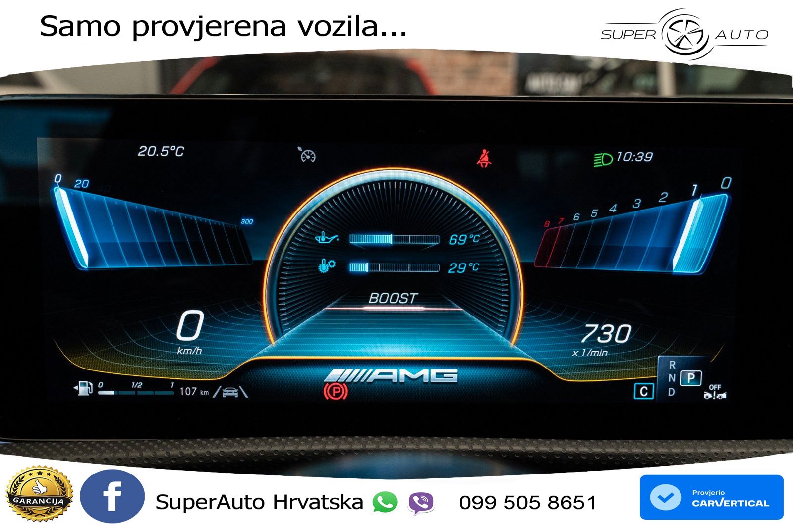 Mercedes-Benz AMG A 45 S 4MATIC+ AMG SPEEDSHIFT DCT 8G