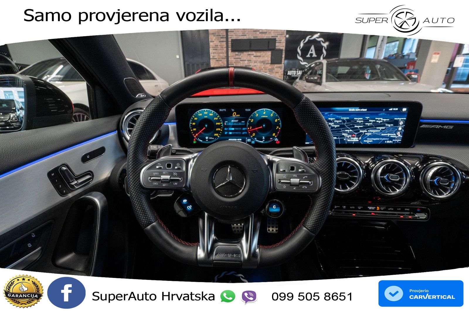 Mercedes-Benz AMG A 45 S 4MATIC+ AMG SPEEDSHIFT DCT 8G