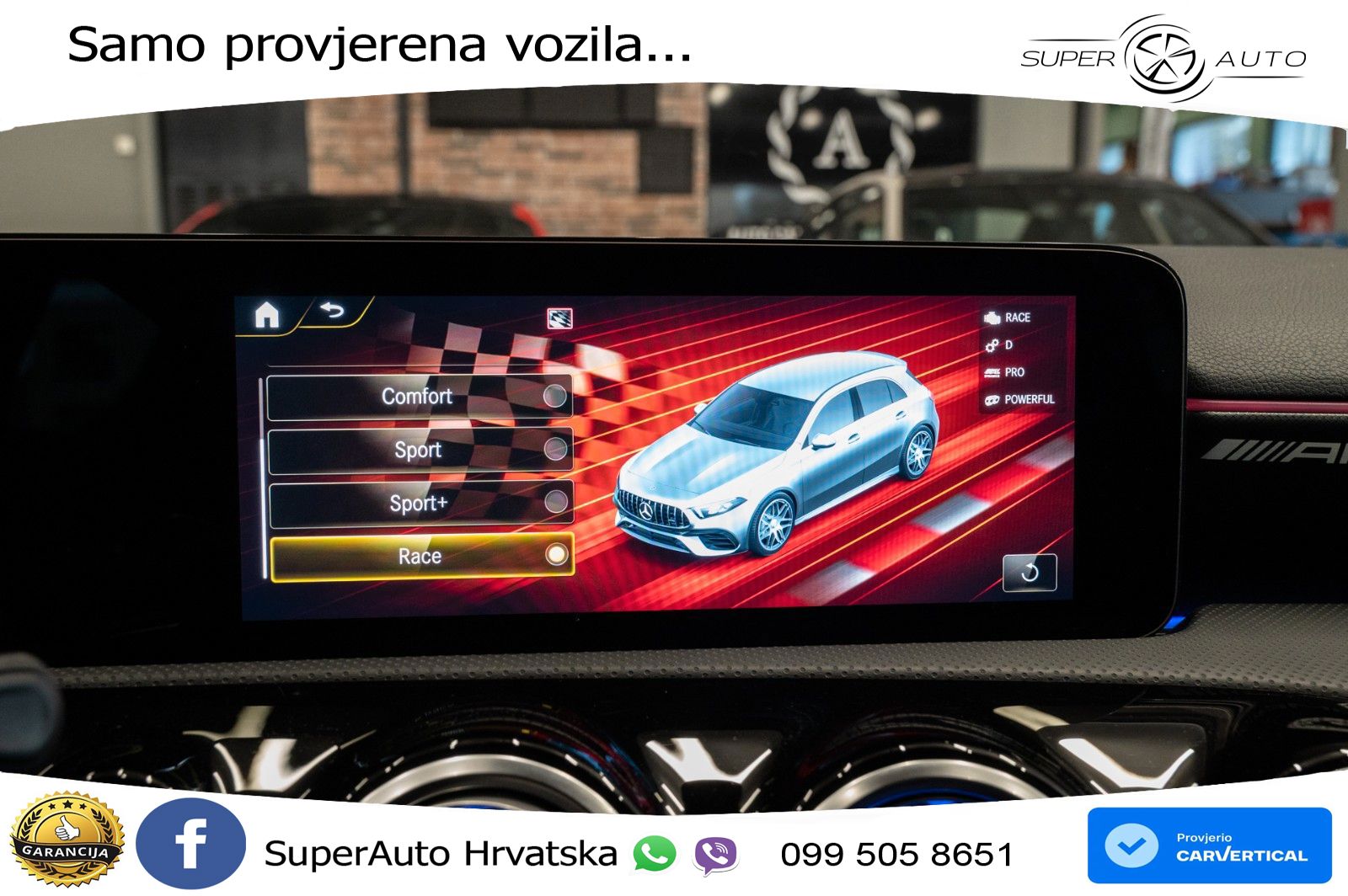 Mercedes-Benz AMG A 45 S 4MATIC+ AMG SPEEDSHIFT DCT 8G