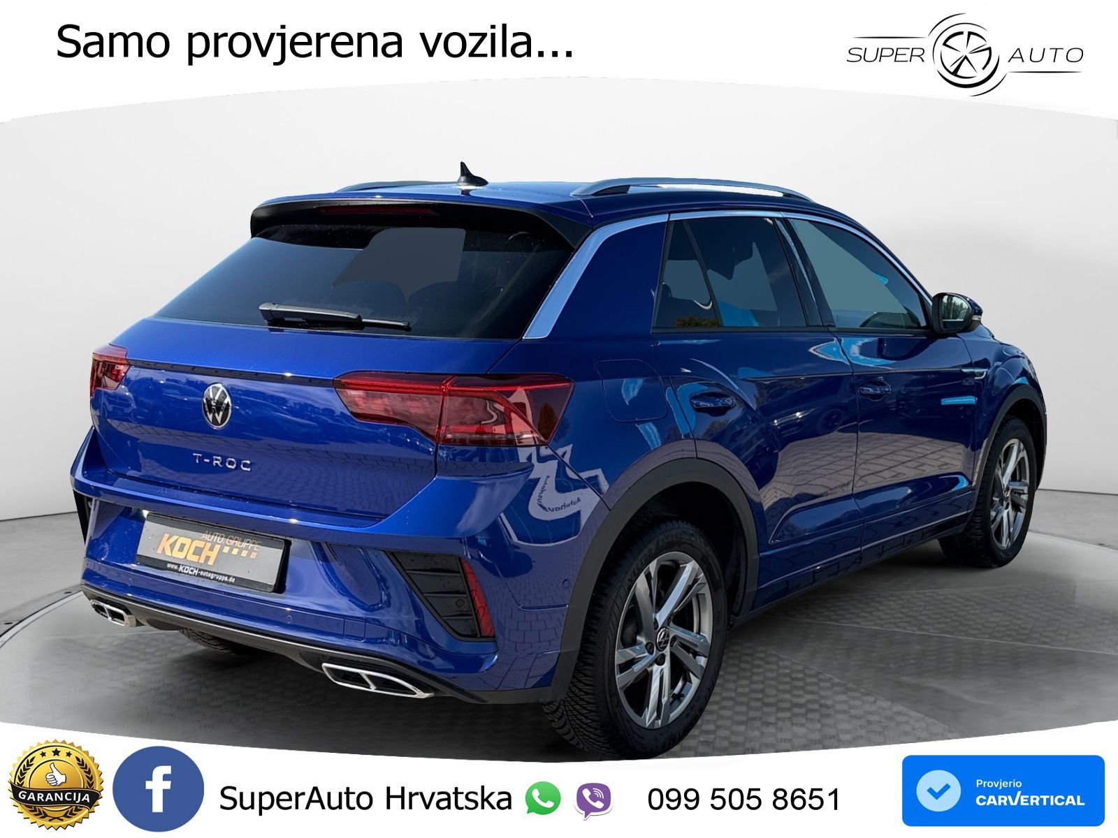 Volkswagen T-Roc I 1.5 TSI (150 KS) DSG LED+GR SJED+ACC