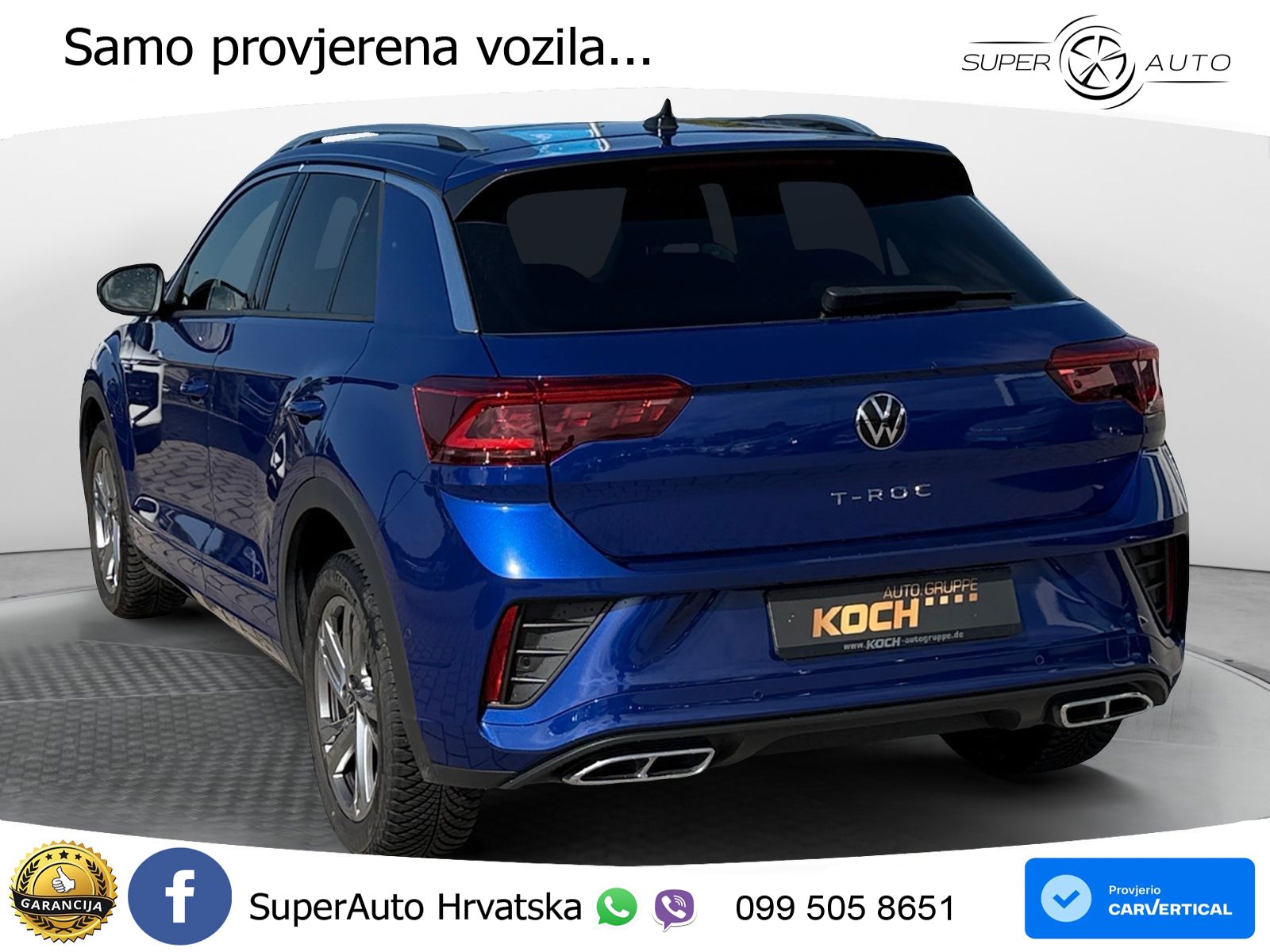 Volkswagen T-Roc I 1.5 TSI (150 KS) DSG LED+GR SJED+ACC