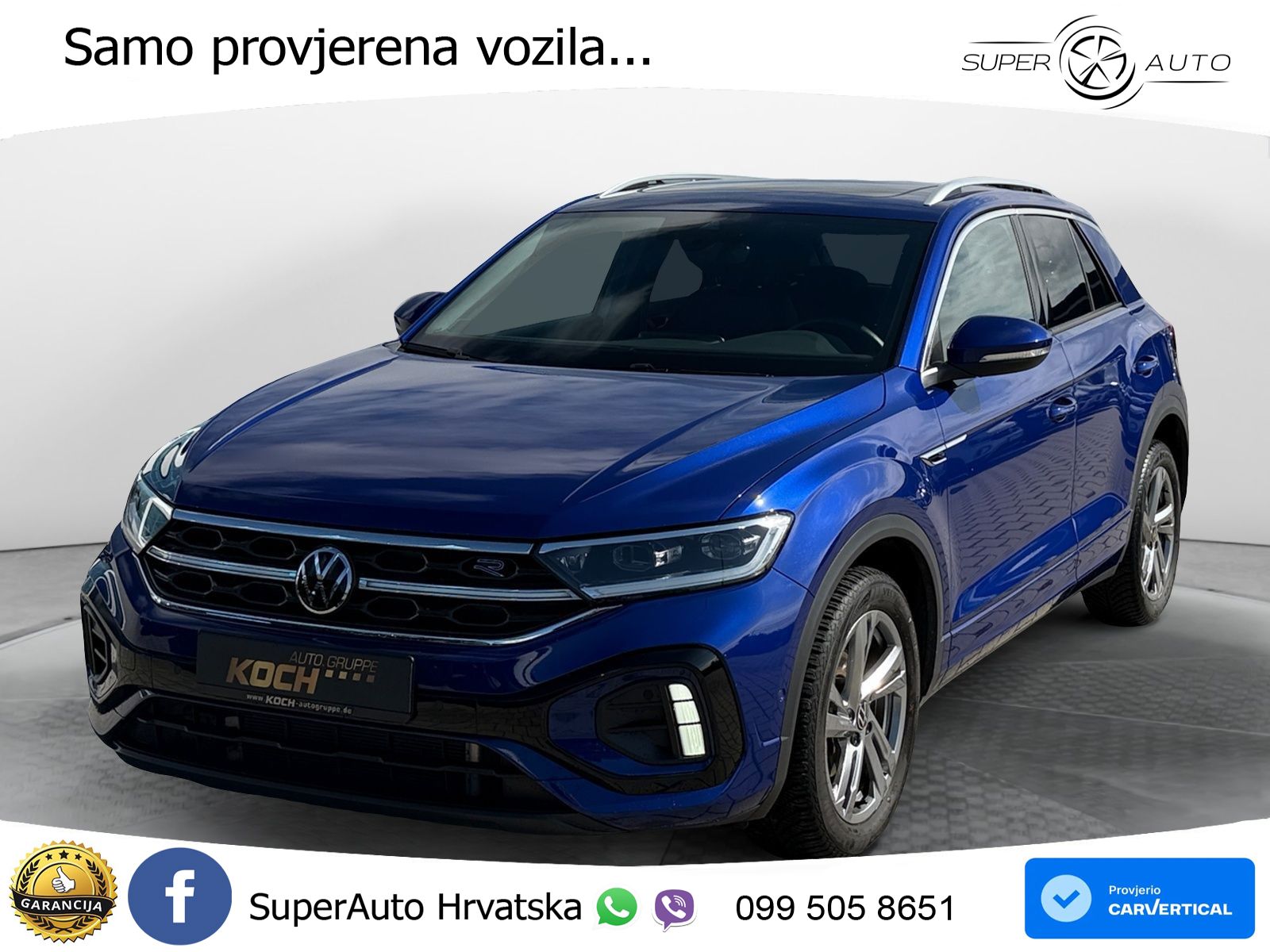 Volkswagen T-Roc I 1.5 TSI (150 KS) DSG LED+GR SJED+ACC