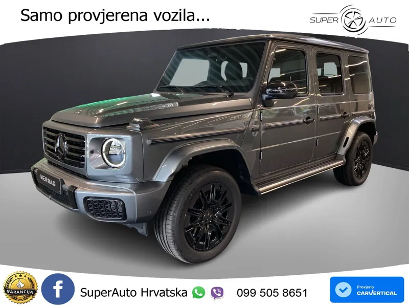 Mercedes G 580 EQ Long 116 kWh (587 KS) 4MATIC Exclusive ZRAČNI+ACC+GR SJED+KAM