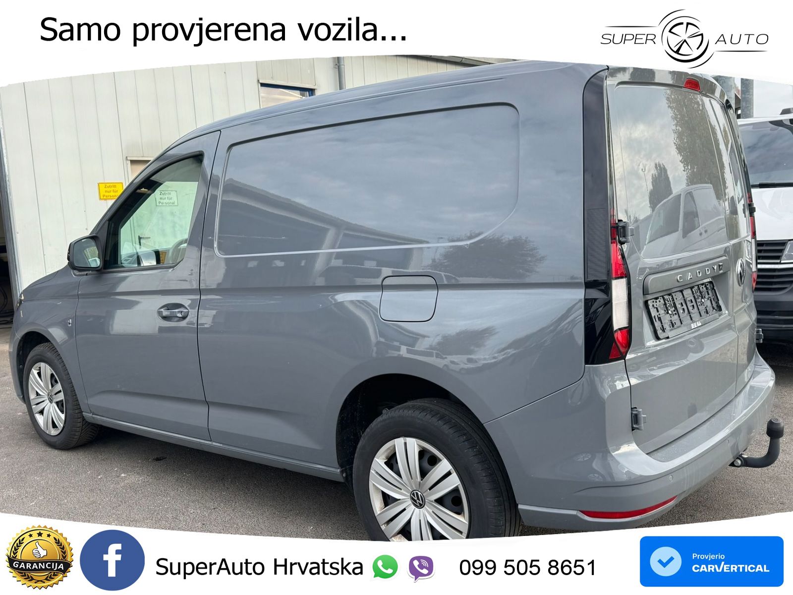 Volkswagen Caddy Cargo 2.0TDI AHK*Kamera*Tempomat*NAVI*MFL 122 KS