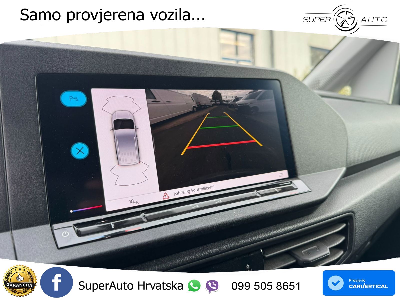 Volkswagen Caddy Cargo 2.0TDI AHK*Kamera*Tempomat*NAVI*MFL 122 KS