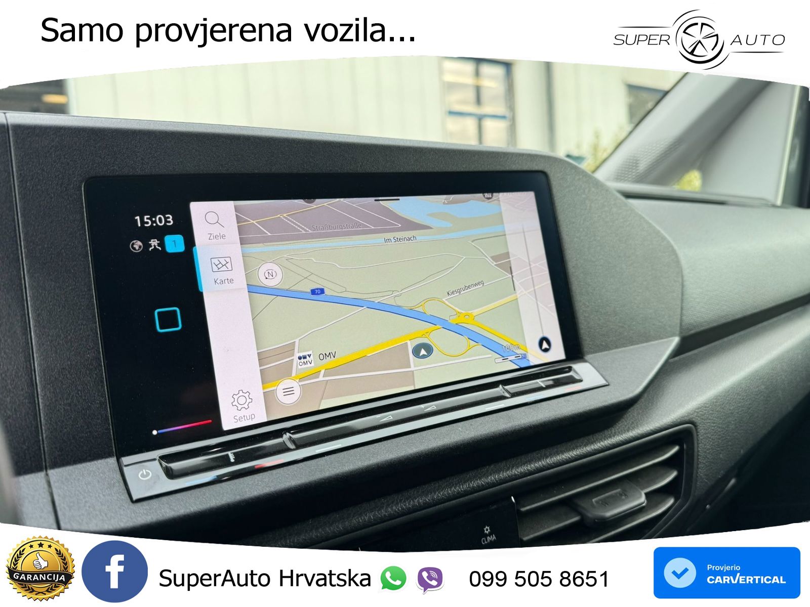 Volkswagen Caddy Cargo 2.0TDI AHK*Kamera*Tempomat*NAVI*MFL 122 KS