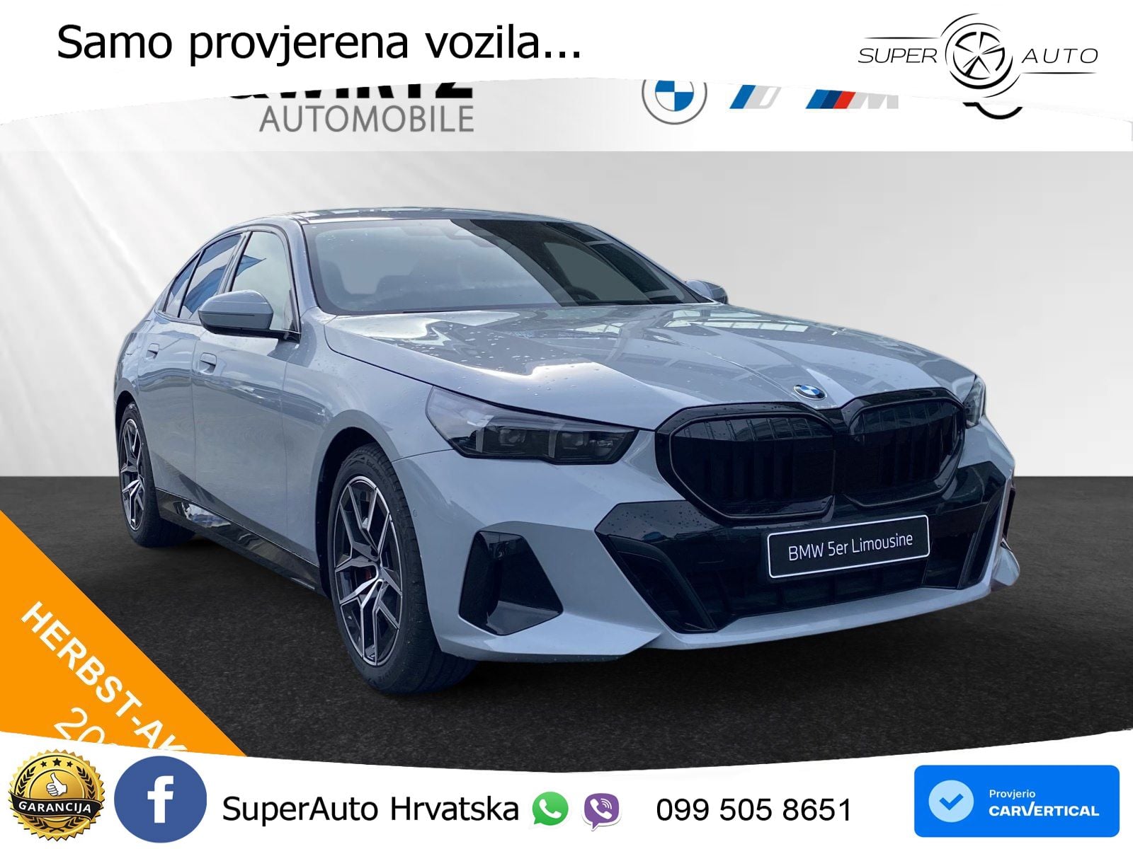 BMW 520d (197 KS) Steptronic M Sport LED+GR SJED+ACC