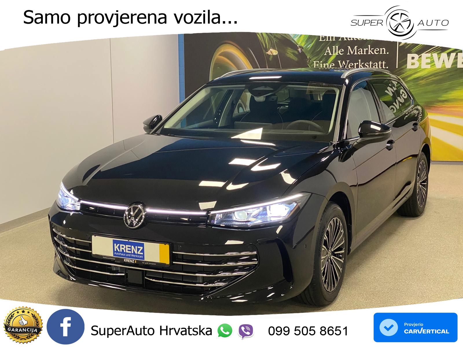Volkswagen Passat Variant 1.5 eTSI (150 KS) DSG Elegance LED+GR SJED+ACC