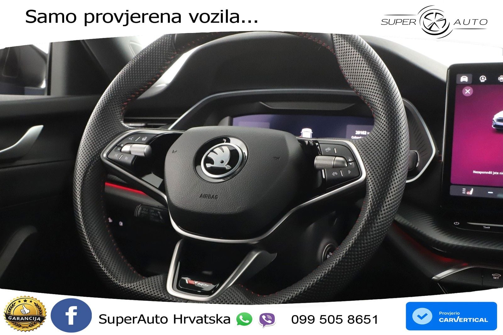 Škoda Octavia Combi RS 2.0 TSI (265 KS) DSG MATRIX+GR SJED+KAM