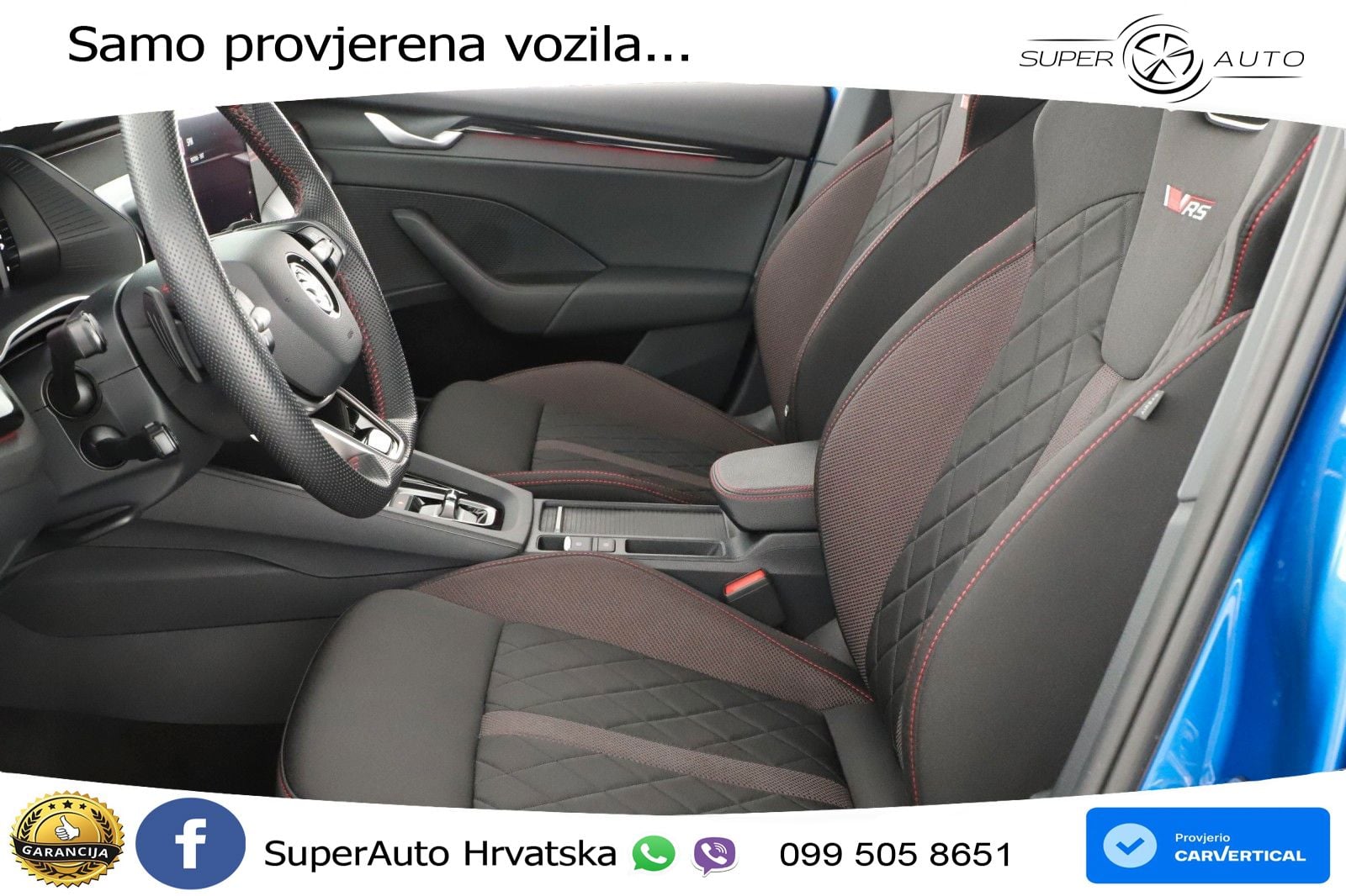 Škoda Octavia Combi RS 2.0 TSI (265 KS) DSG MATRIX+GR SJED+KAM