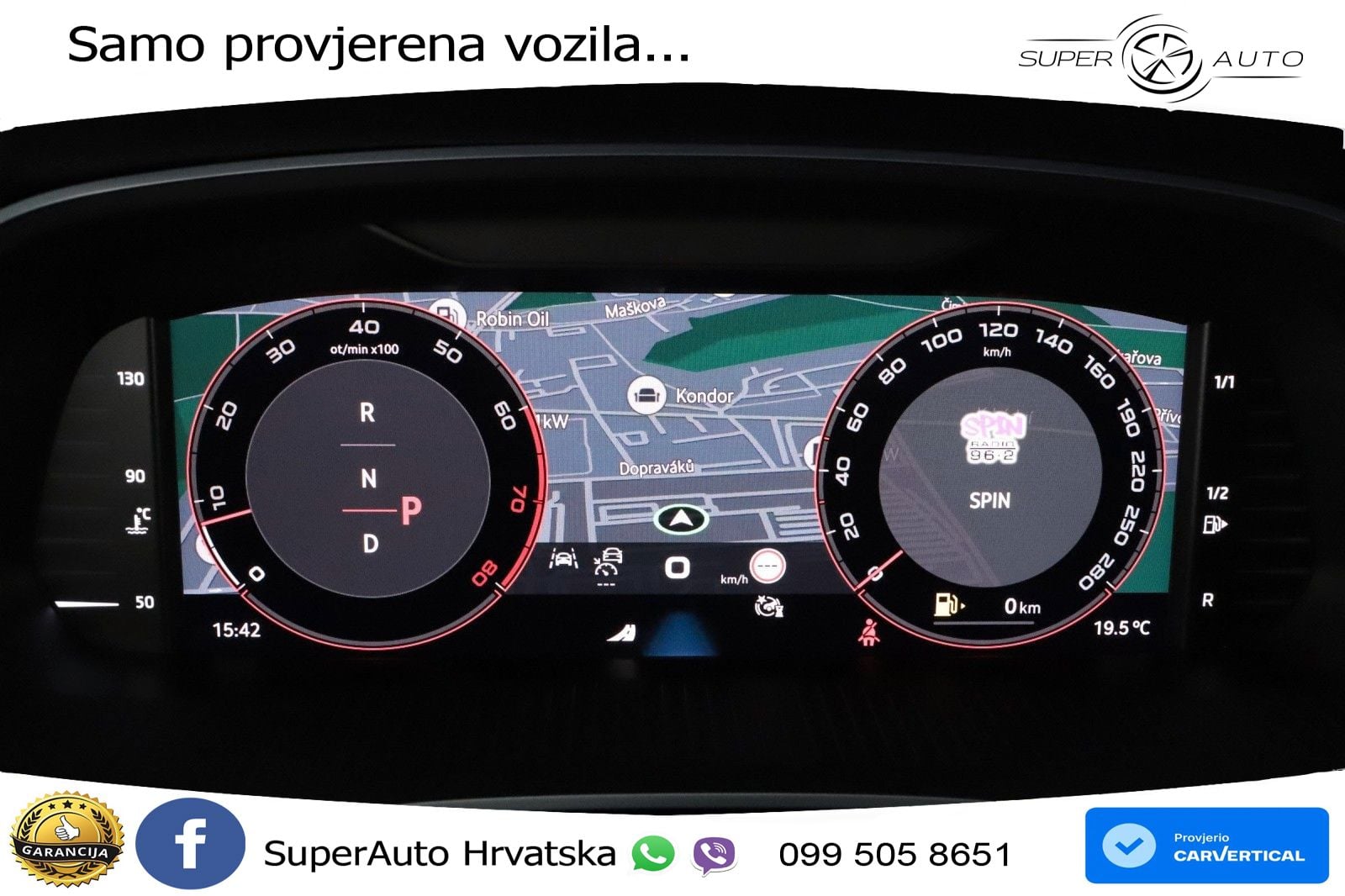 Škoda Octavia Combi RS 2.0 TSI (265 KS) DSG MATRIX+GR SJED+KAM