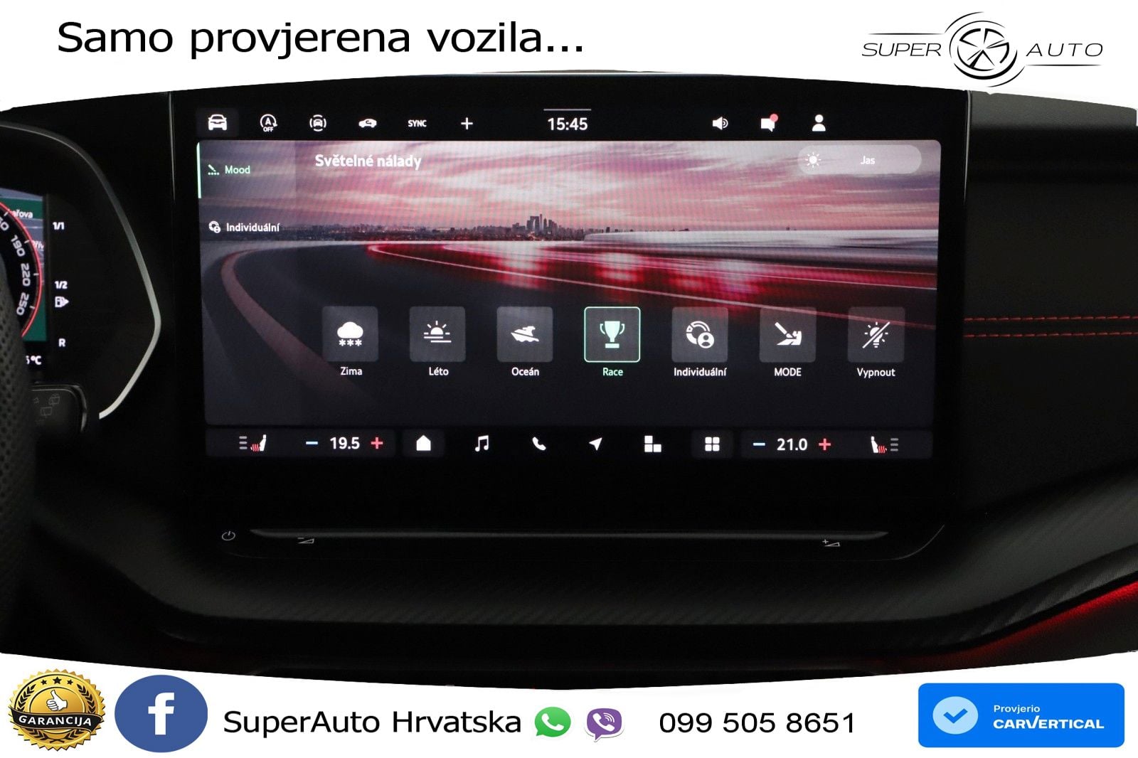 Škoda Octavia Combi RS 2.0 TSI (265 KS) DSG MATRIX+GR SJED+KAM