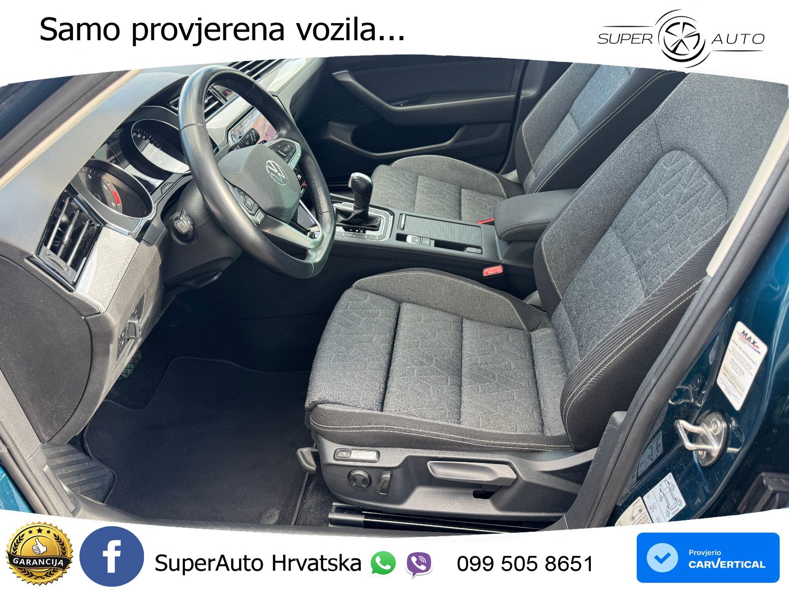 Volkswagen Passat Variant 2.0 TDI (150 KS) DSG Business LED+GR SJED+ACC