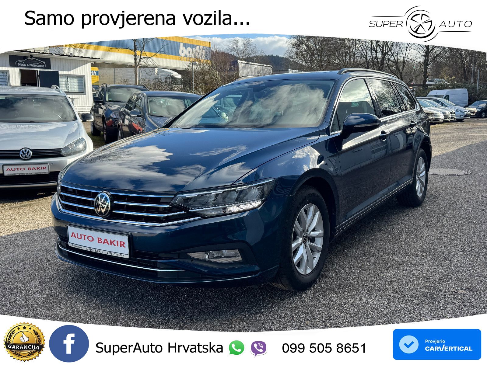 Volkswagen Passat Variant 2.0 TDI (150 KS) DSG Business LED+GR SJED+ACC