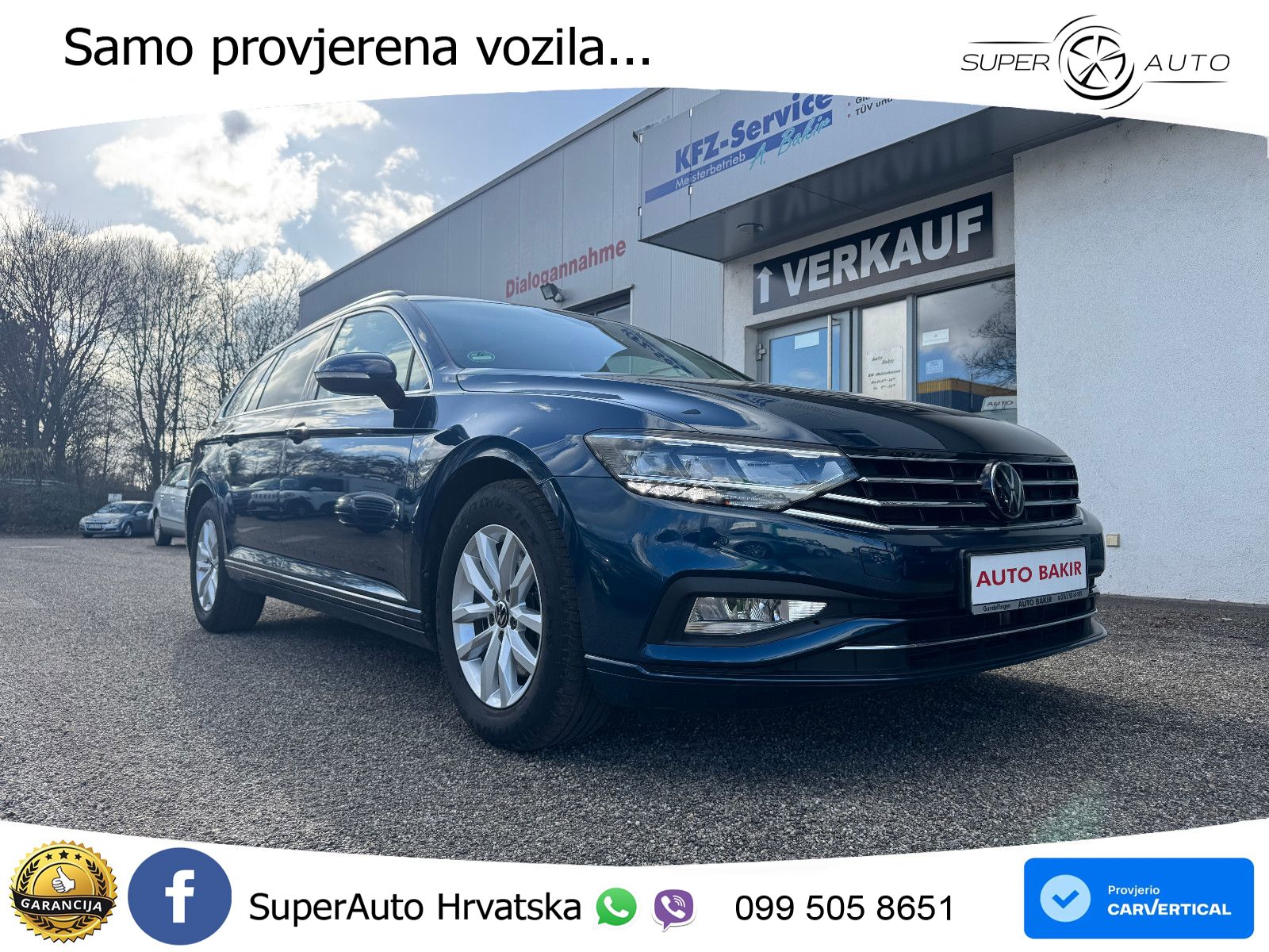 Volkswagen Passat Variant 2.0 TDI (150 KS) DSG Business LED+GR SJED+ACC