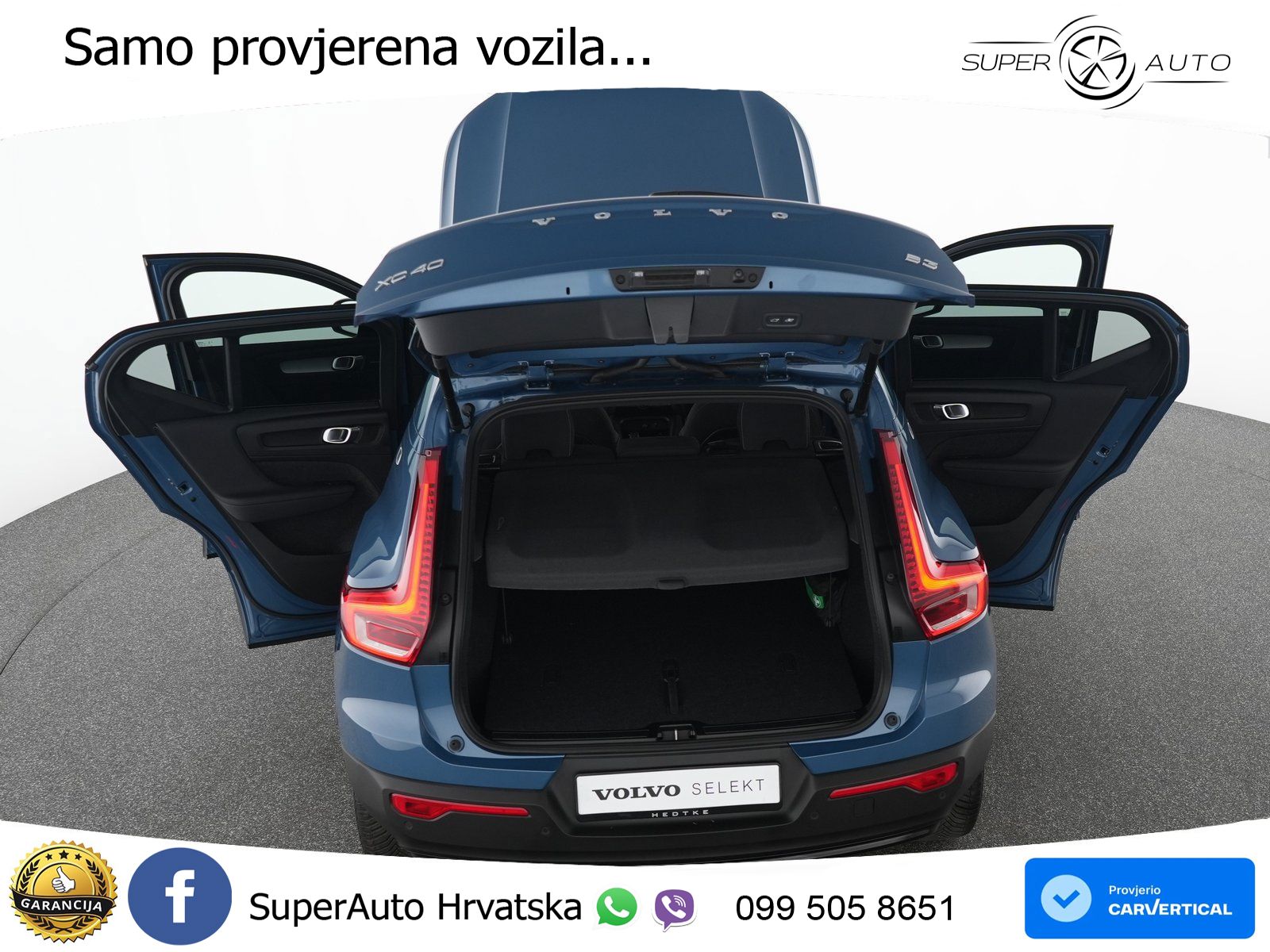 Volvo XC40 2.0 B3 163 KS Automatic LED+GR SJED+ACC