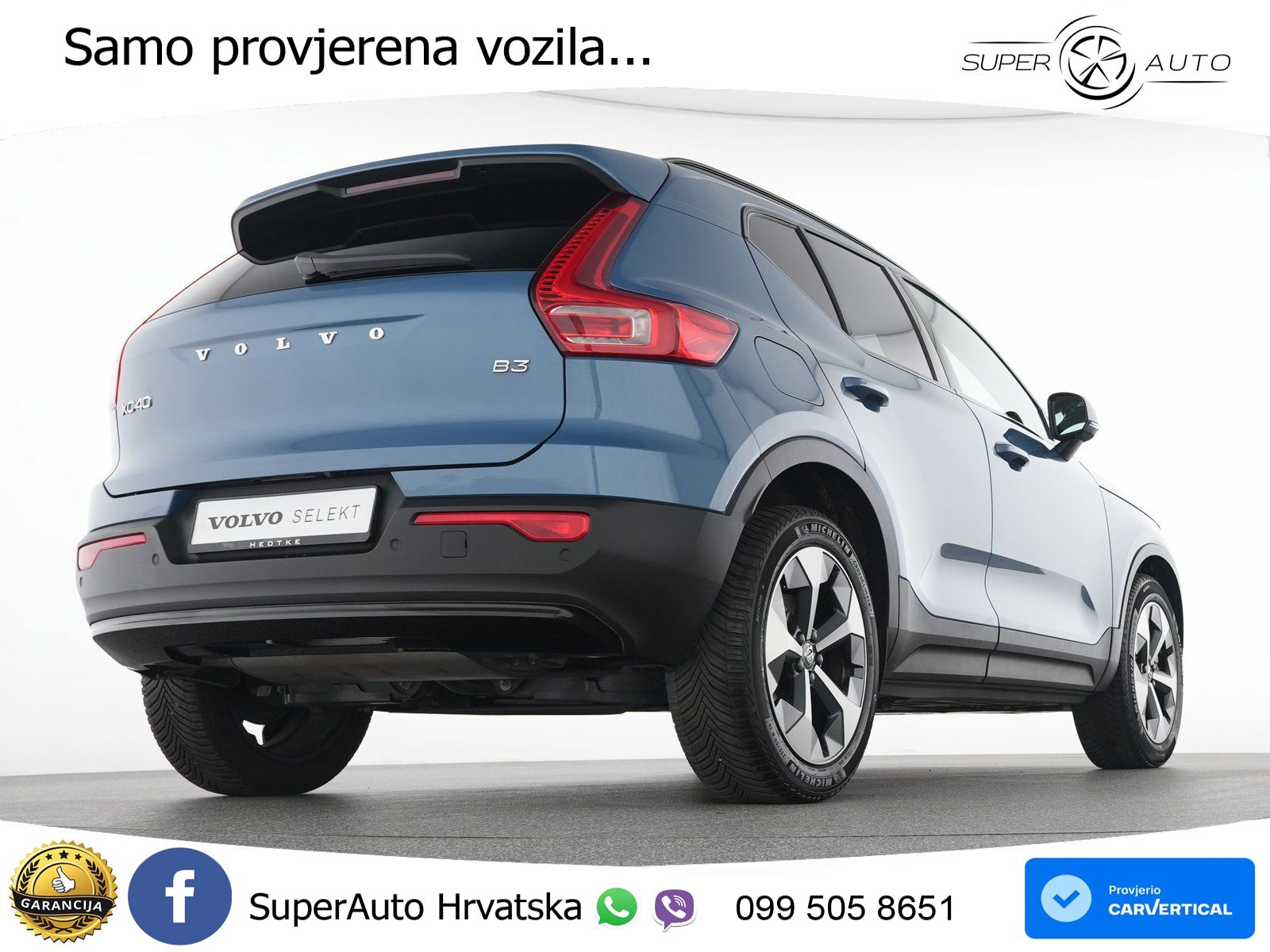 Volvo XC40 2.0 B3 163 KS Automatic LED+GR SJED+ACC