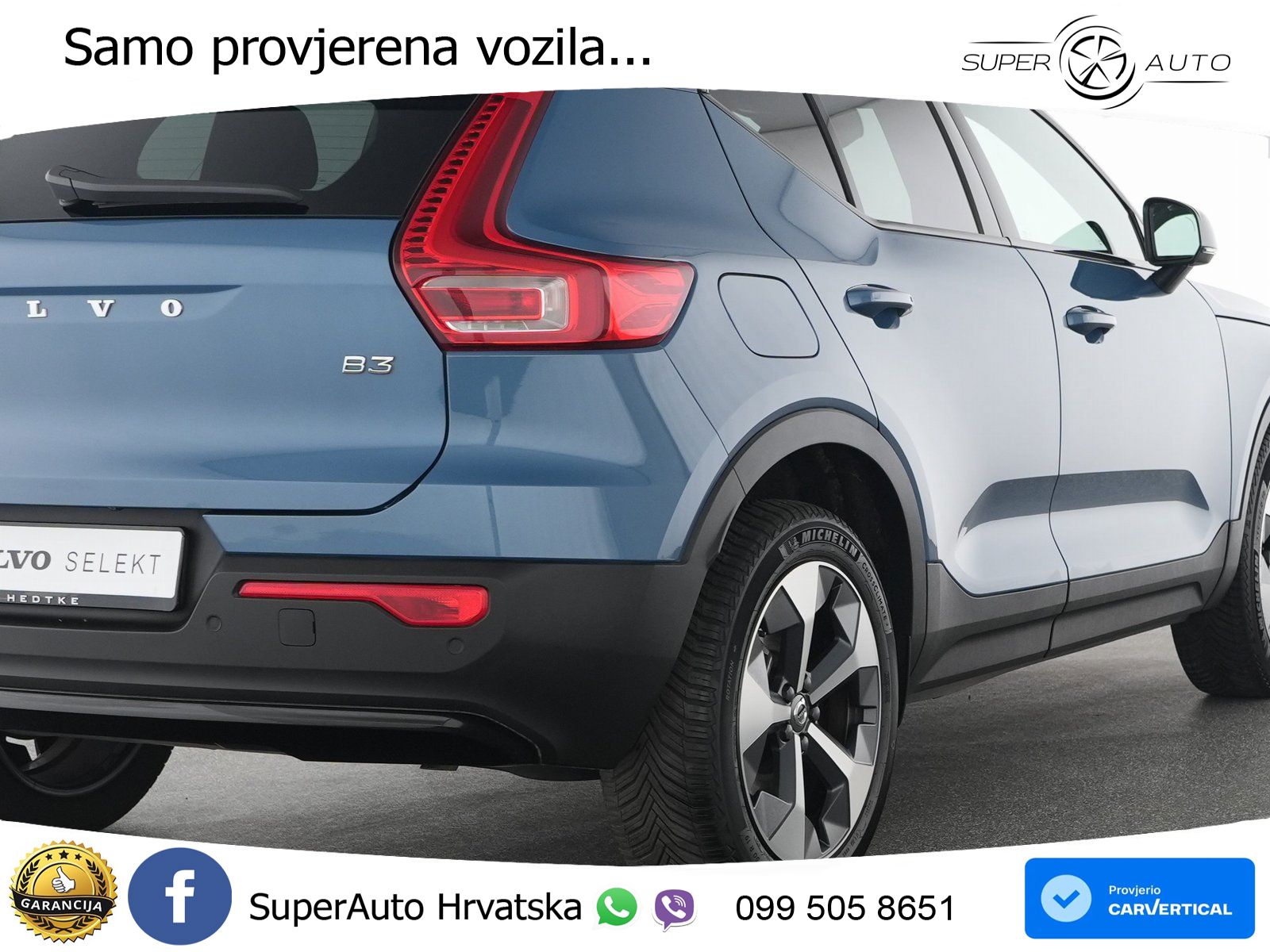 Volvo XC40 2.0 B3 163 KS Automatic LED+GR SJED+ACC