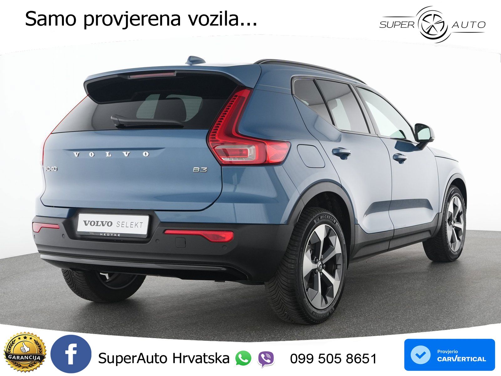 Volvo XC40 2.0 B3 163 KS Automatic LED+GR SJED+ACC