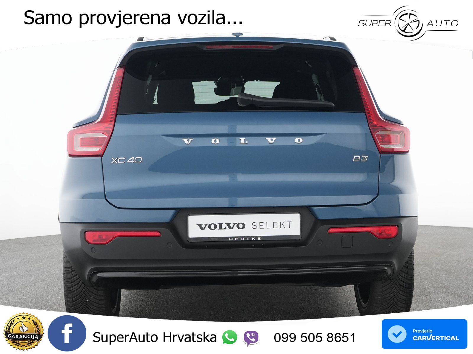 Volvo XC40 2.0 B3 163 KS Automatic LED+GR SJED+ACC