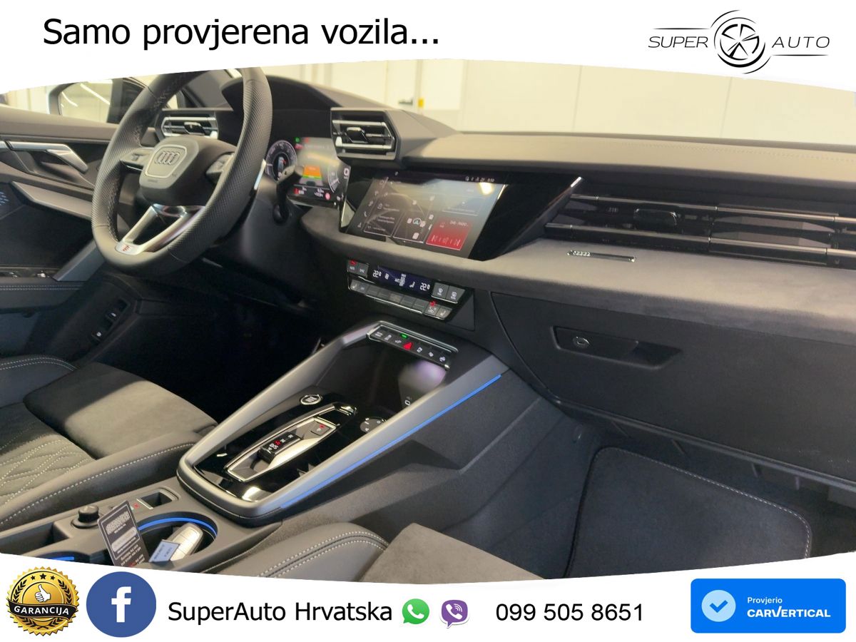 Audi A3 45 TFSIe (272 KS) S tronic S line LED+GR SJED+ACC