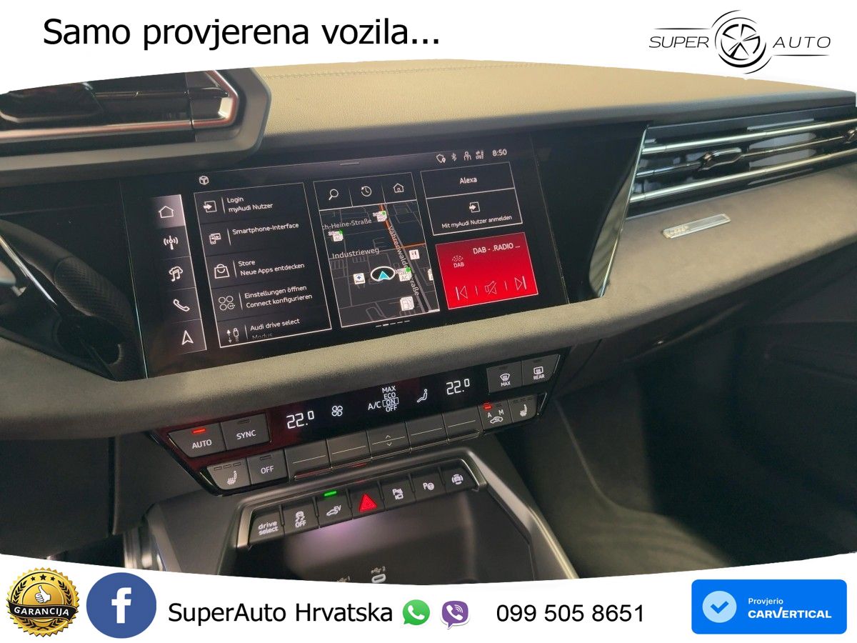 Audi A3 45 TFSIe (272 KS) S tronic S line LED+GR SJED+ACC
