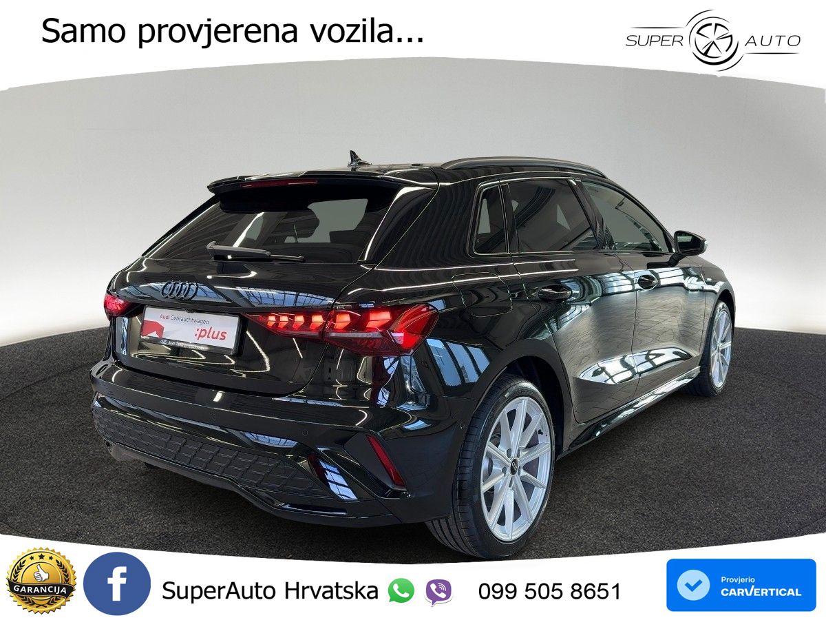 Audi A3 45 TFSIe (272 KS) S tronic S line LED+GR SJED+ACC