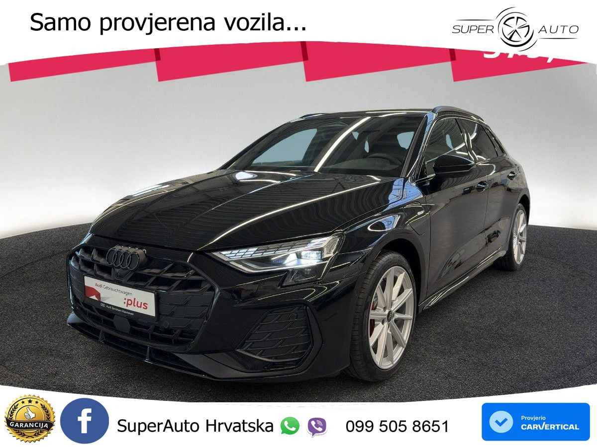 Audi A3 45 TFSIe (272 KS) S tronic S line LED+GR SJED+ACC