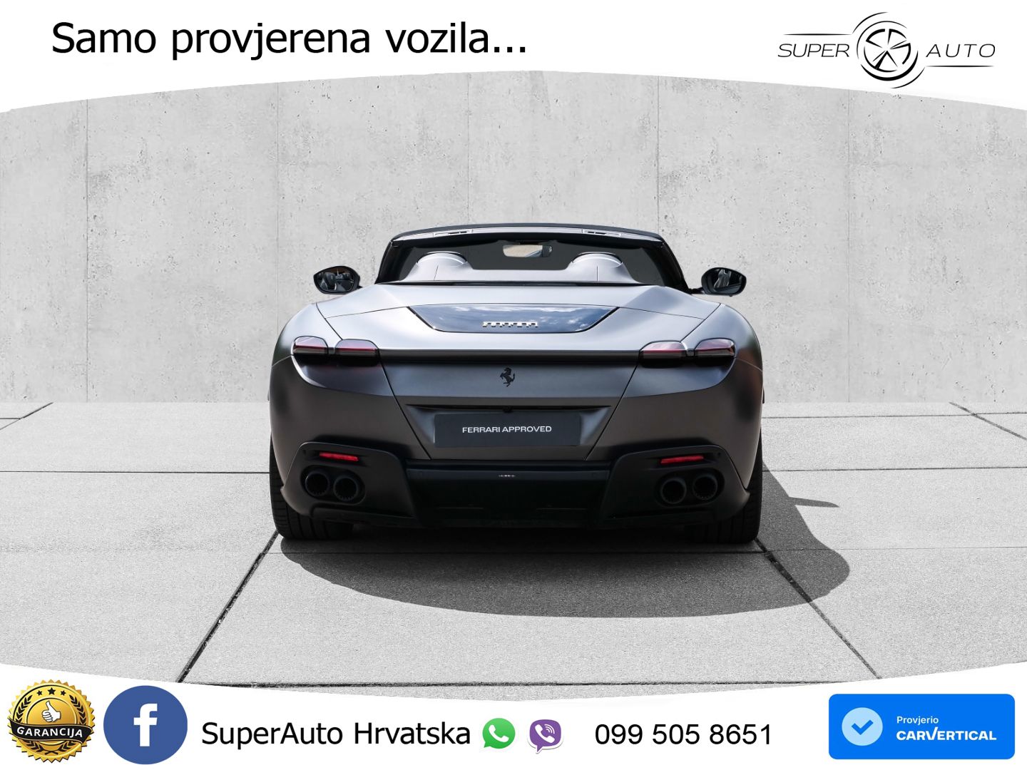 Ferrari Roma Spider 3.9 V8 (620 KS) F1 DCT LED+GR SJED+ACC