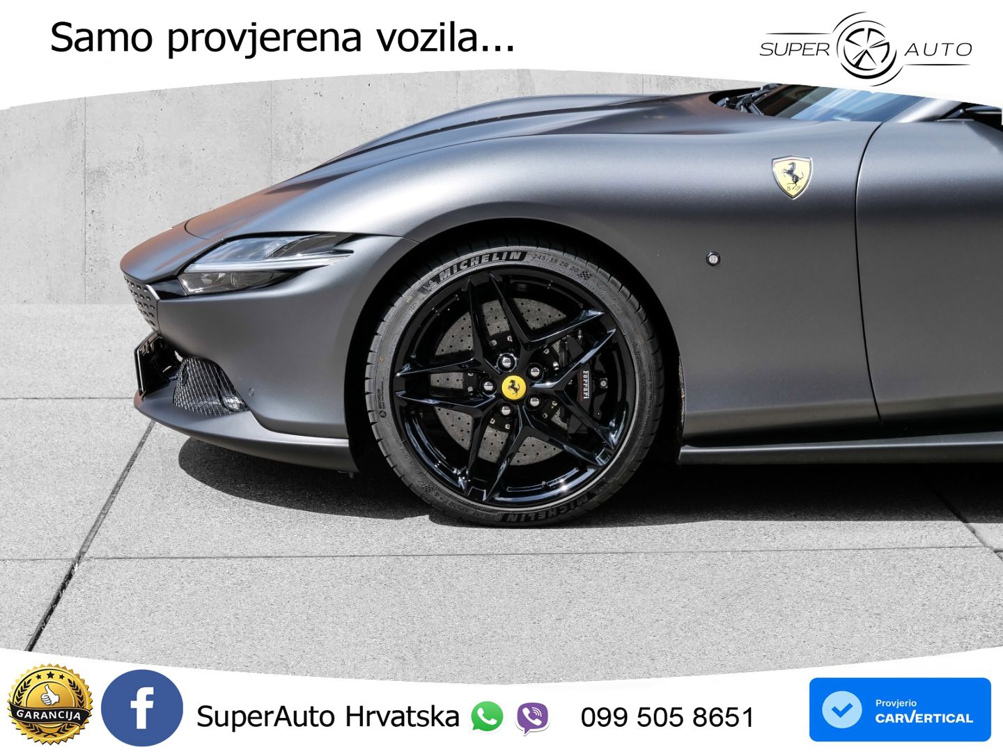 Ferrari Roma Spider 3.9 V8 (620 KS) F1 DCT LED+GR SJED+ACC