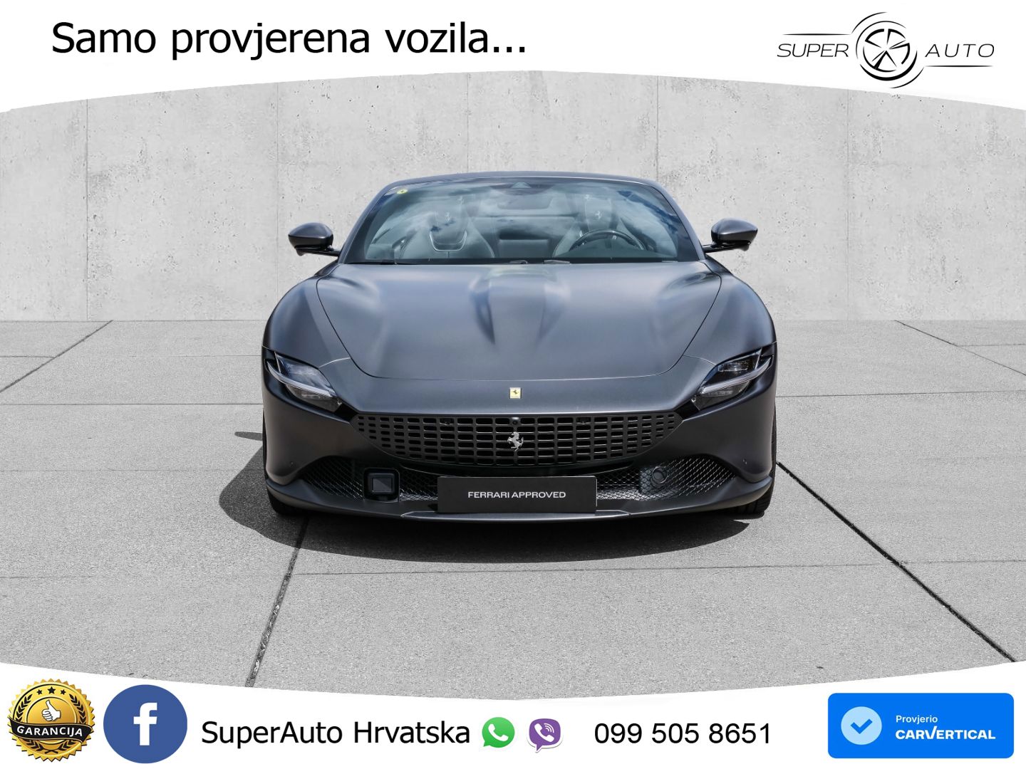 Ferrari Roma Spider 3.9 V8 (620 KS) F1 DCT LED+GR SJED+ACC