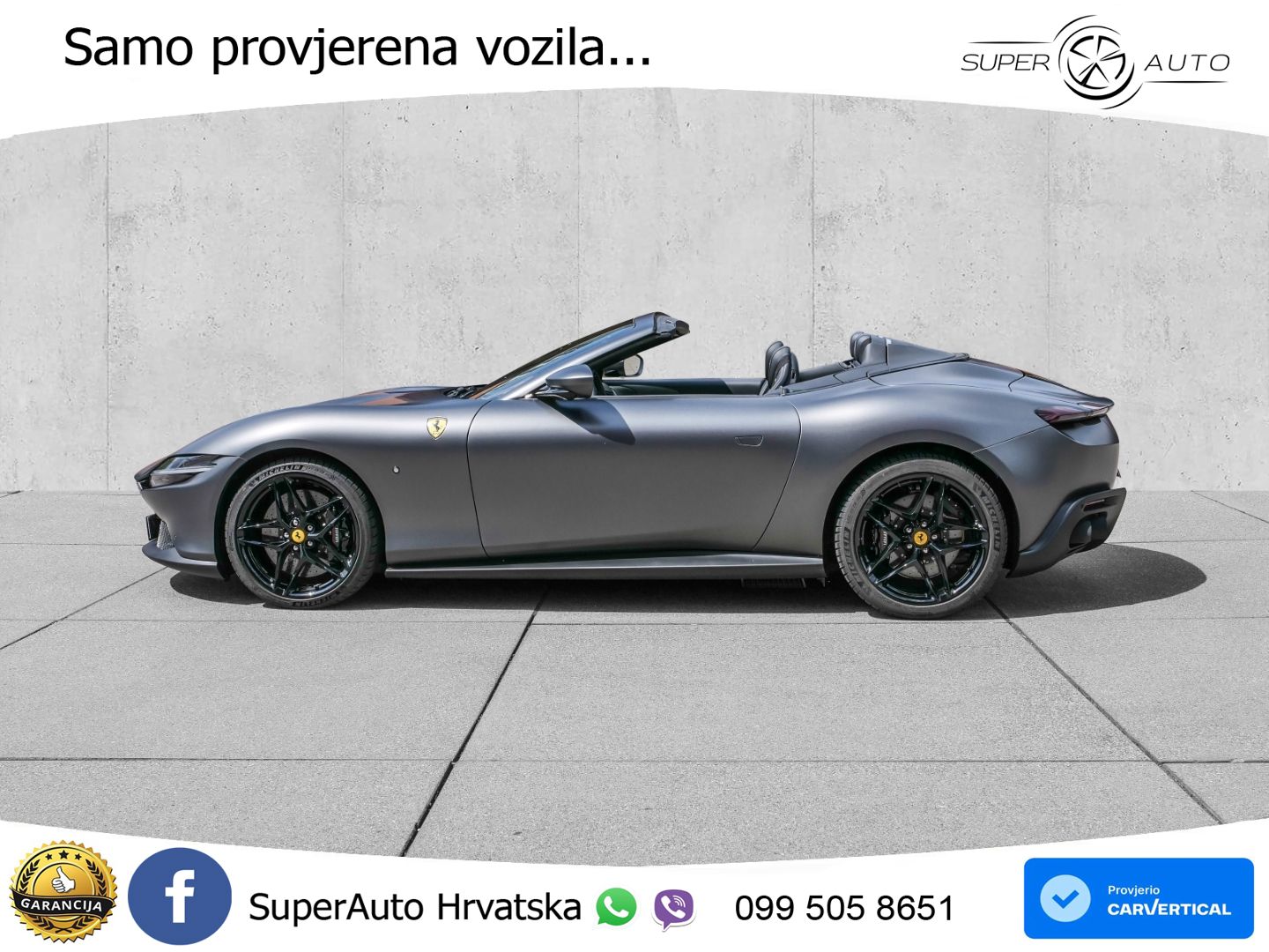 Ferrari Roma Spider 3.9 V8 (620 KS) F1 DCT LED+GR SJED+ACC