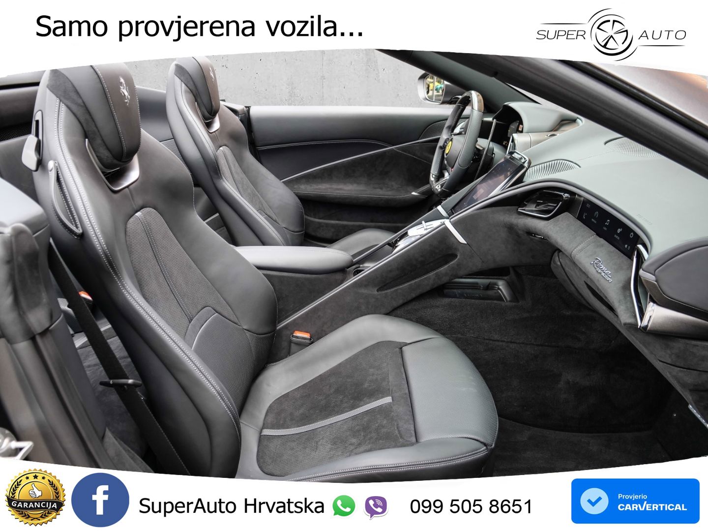 Ferrari Roma Spider 3.9 V8 (620 KS) F1 DCT LED+GR SJED+ACC