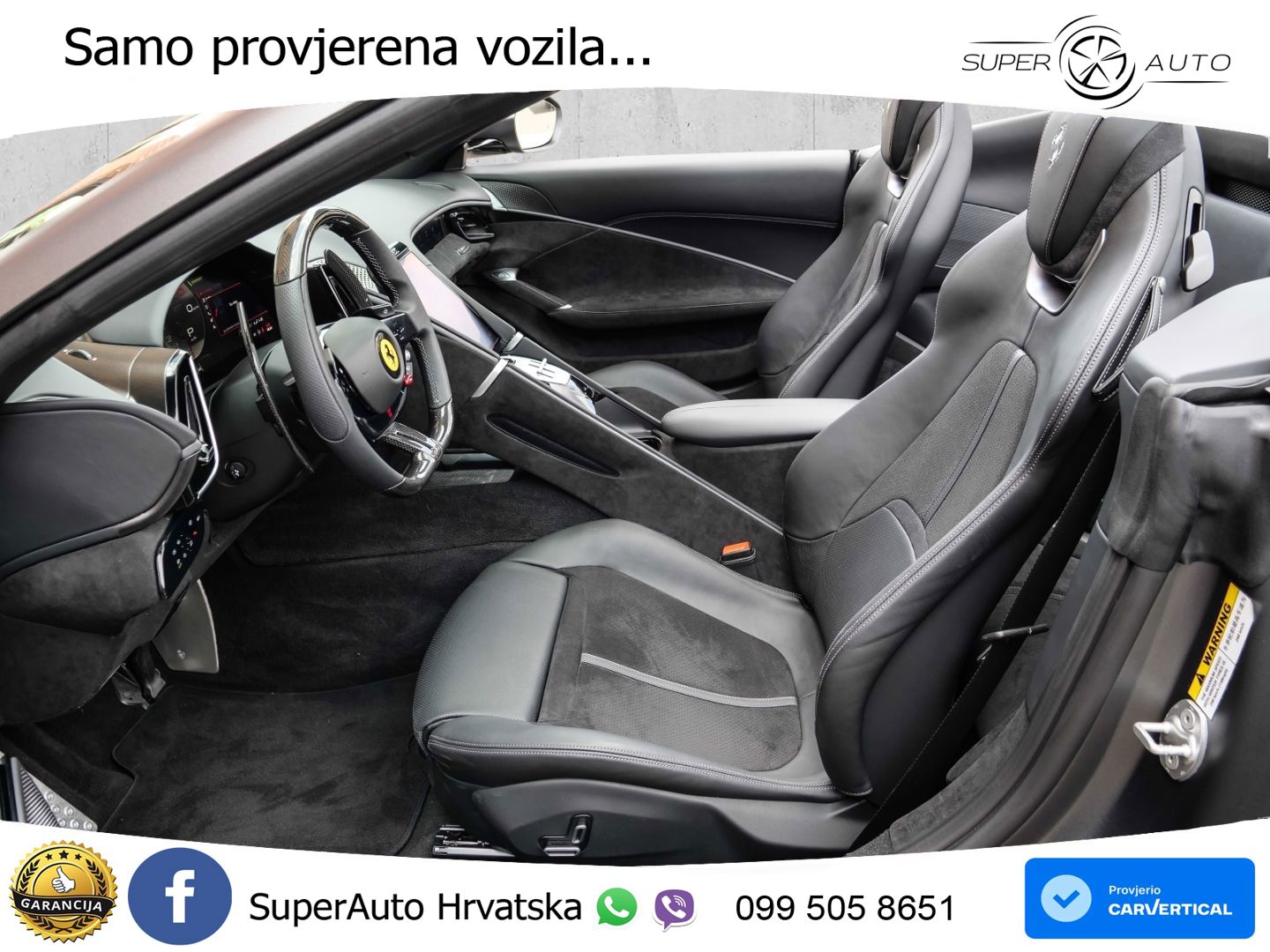 Ferrari Roma Spider 3.9 V8 (620 KS) F1 DCT LED+GR SJED+ACC