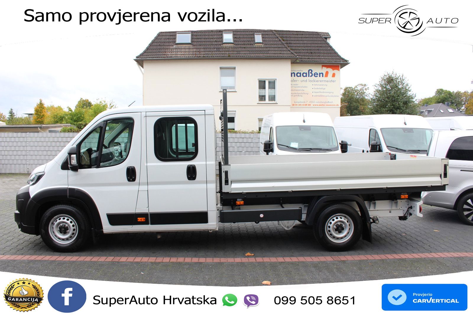 Citroën Jumper Pritsche 35 L4 165 *Klima*Tempomat*Holz 140 KS