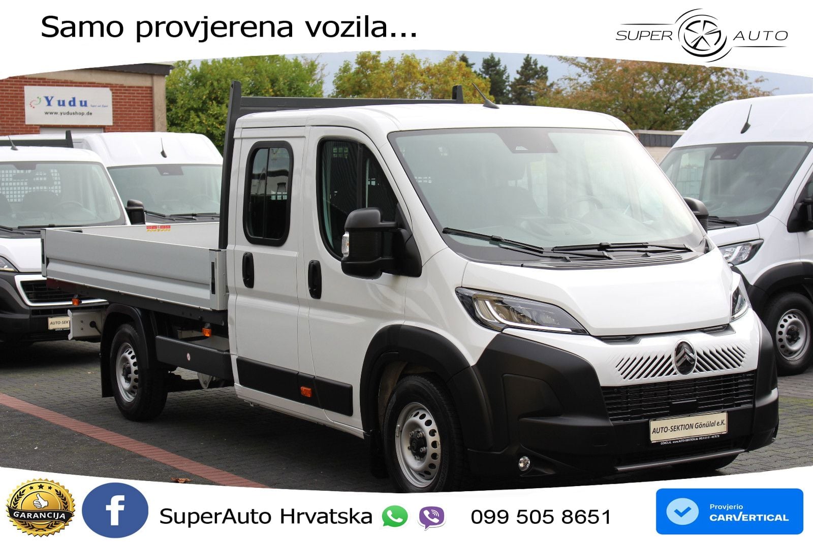 Citroën Jumper Pritsche 35 L4 165 *Klima*Tempomat*Holz 140 KS
