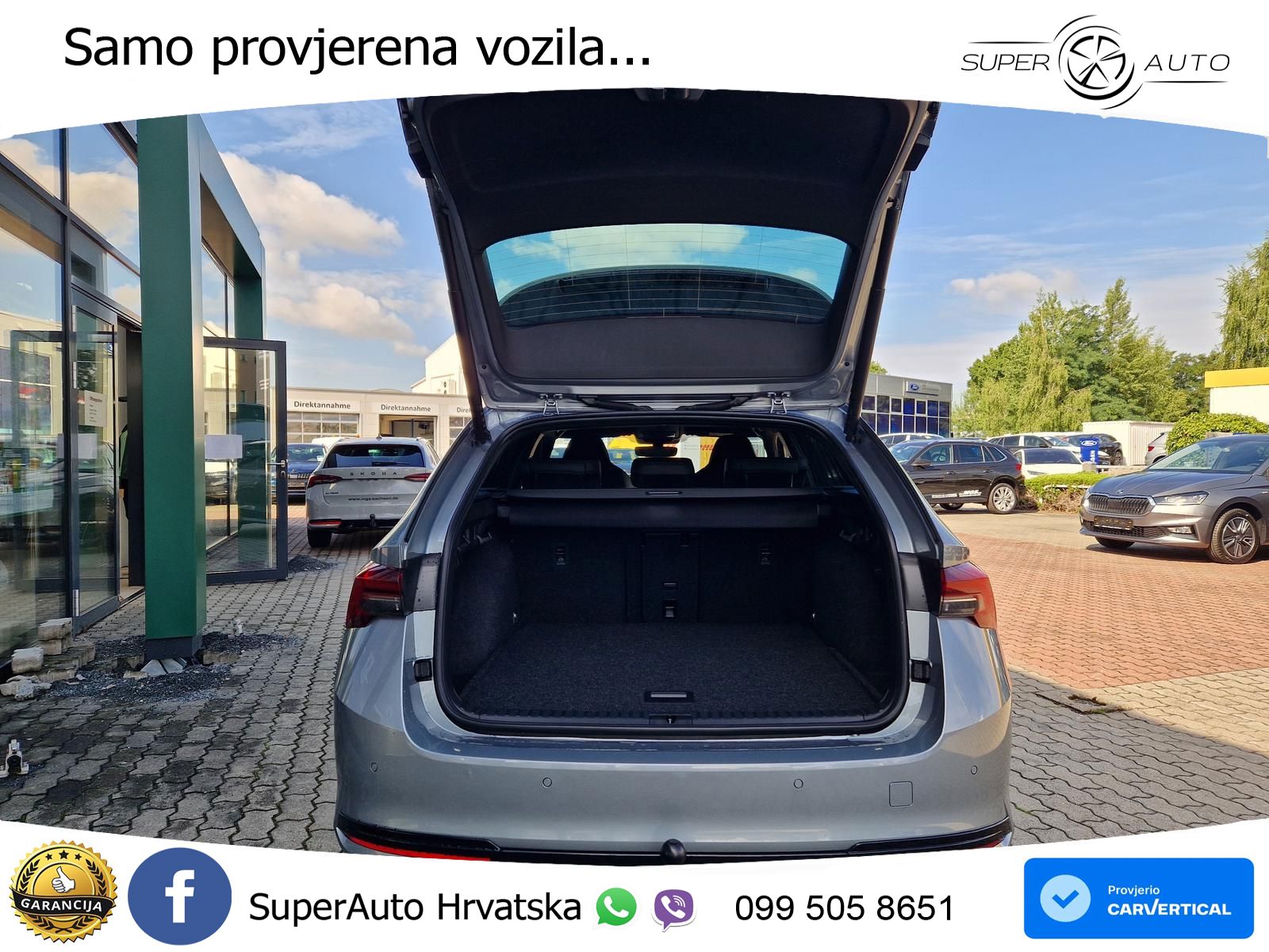 Škoda Octavia Combi 2.0 TSI (204 KS) 4x4 DSG LED+GR SJED+ACC