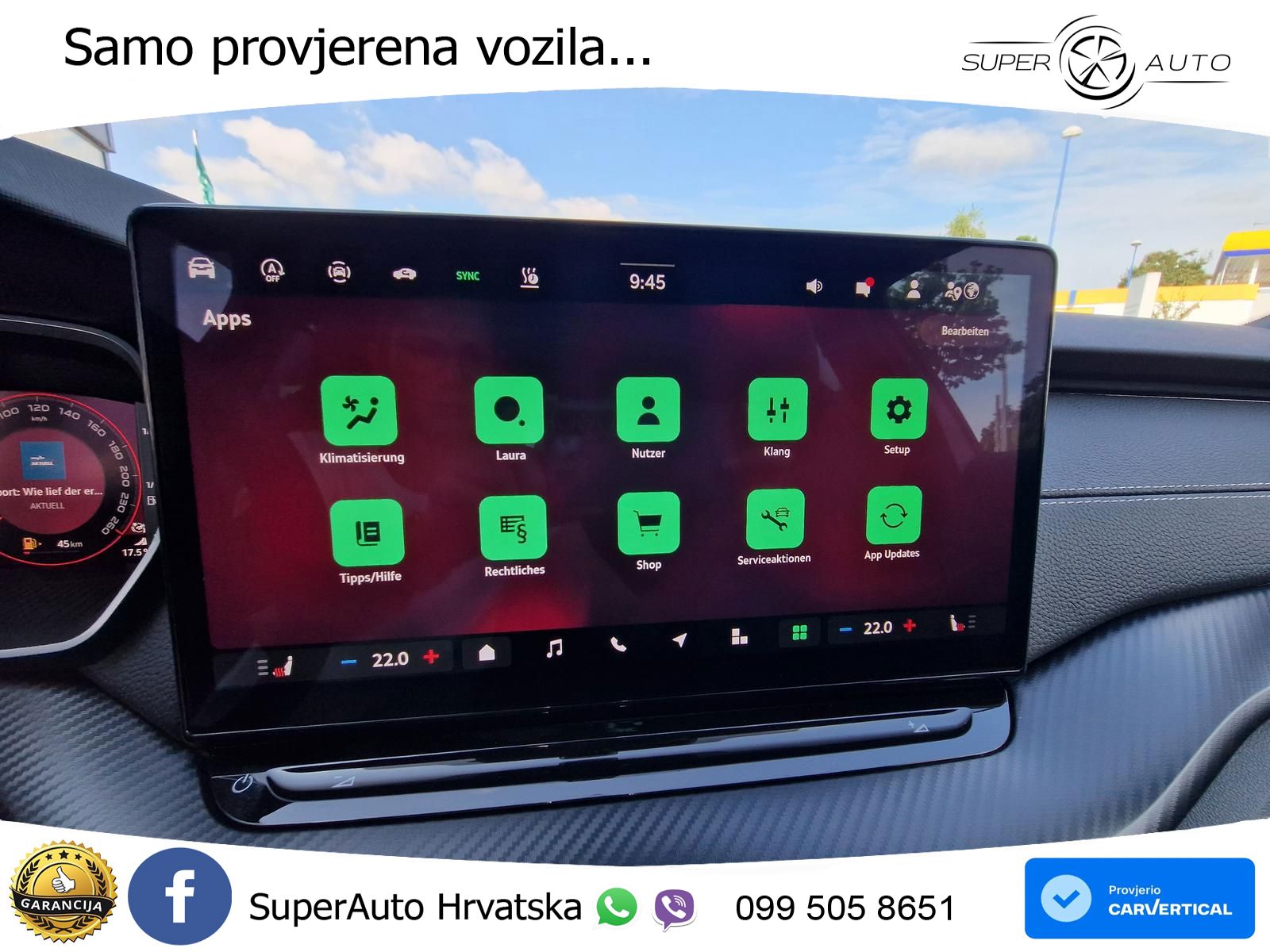 Škoda Octavia Combi 2.0 TSI (204 KS) 4x4 DSG LED+GR SJED+ACC