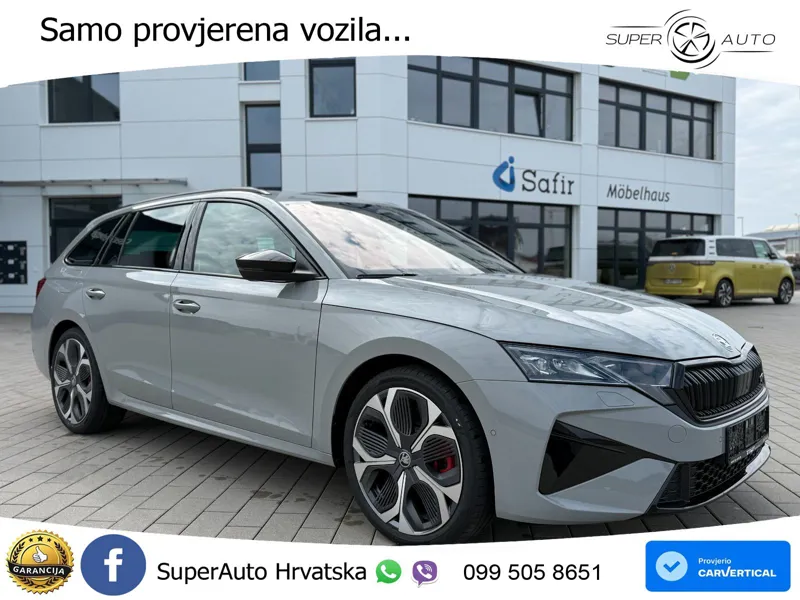Škoda Octavia Combi RS 2.0 TSI (265 KS) DSG MATRIX+GR SJED+KAM