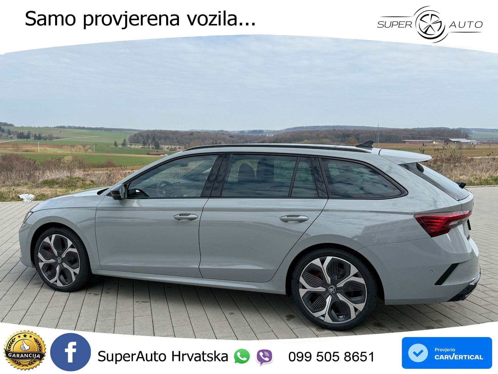 Škoda Octavia Combi RS 2.0 TSI (265 KS) DSG MATRIX+GR SJED+KAM