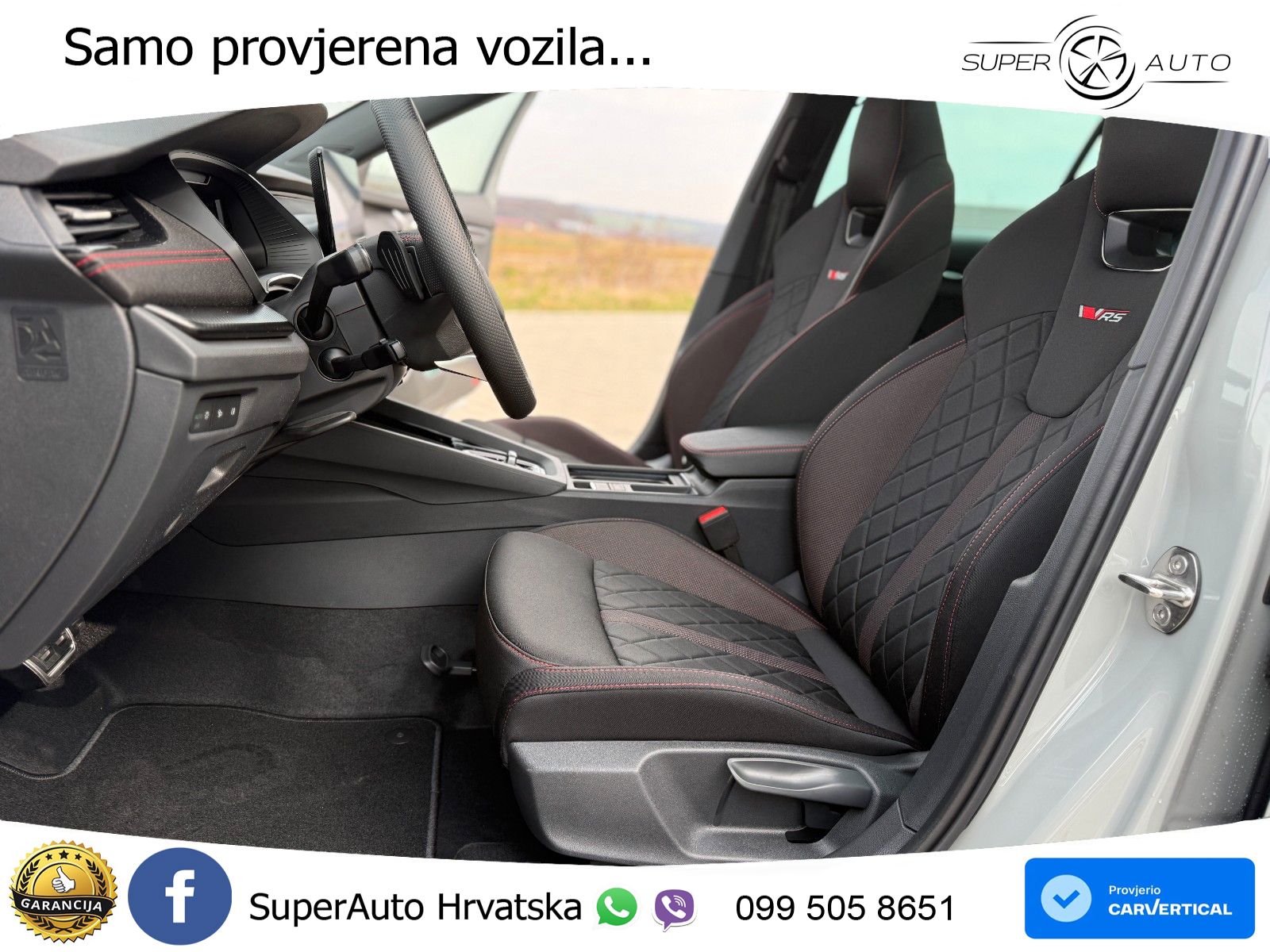 Škoda Octavia Combi RS 2.0 TSI (265 KS) DSG MATRIX+GR SJED+KAM